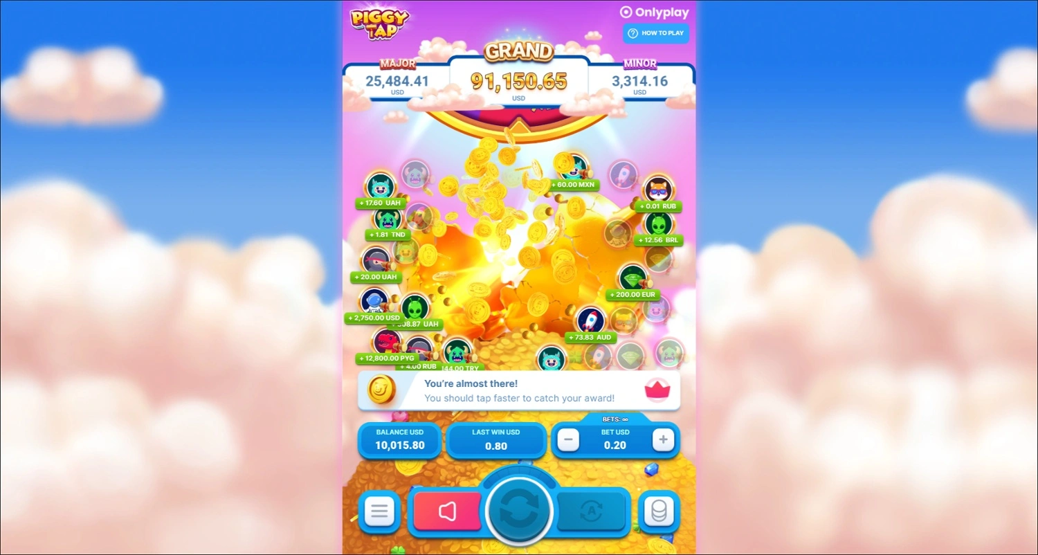 piggy tap game
